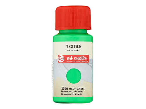 Textile paint - Talens Art Creation - Neon Green, 50 ml