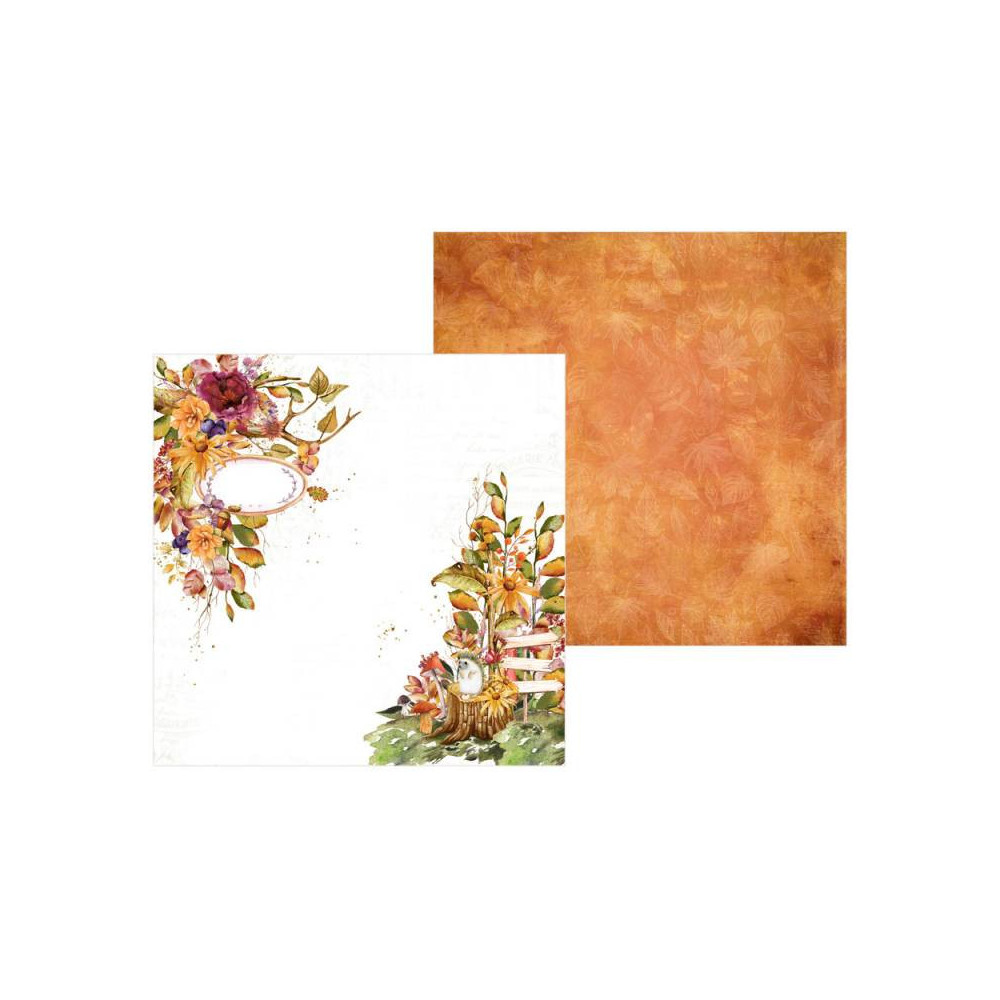 Set of scrapbooking papers 15 x 15 cm - Piątek Trzynastego - The Four Seasons Autumn