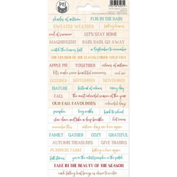 Set of stickers 10,5 x 23 cm - Piątek Trzynastego - The Four Seasons Autumn 01