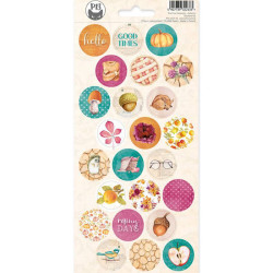 Set of stickers 10,5 x 23 cm - Piątek Trzynastego - The Four Seasons Autumn 03