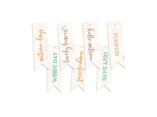 Zestaw tagów - Piątek Trzynastego - The Four Seasons Autumn 02, 7 szt.