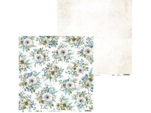 Papier do scrapbookingu 30,5 x 30,5 cm - Piątek Trzynastego - The Four Seasons Winter 04