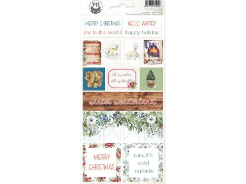 Set of stickers 10,5 x 23 cm - Piątek Trzynastego - The Four Seasons Winter 02