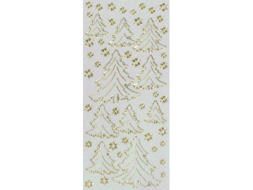 Transparent Sticker - Christmas Tree 2036