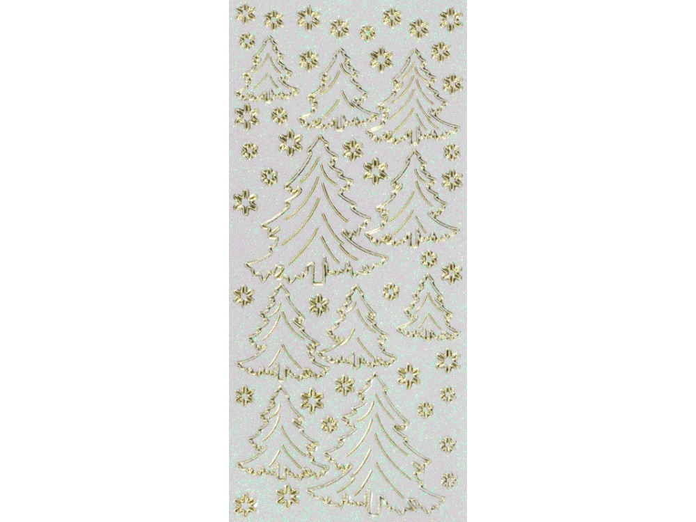Transparent Sticker - Christmas Tree 2036