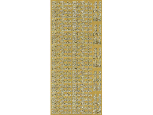 Stickersy, naklejki ażurowe - Dla Ciebie, złote