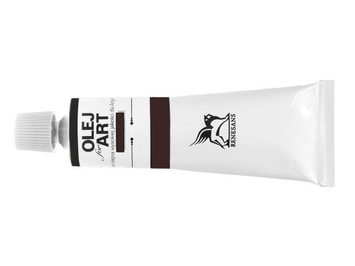 Oil paint Olej for Art - Renesans - 47, vandyke brown, 60 ml