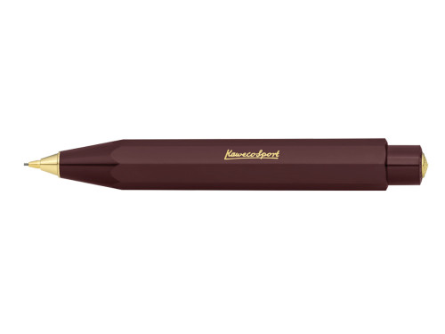 Mechanical pencil Classic Sport - Kaweco - Bordeaux, 0,7 mm