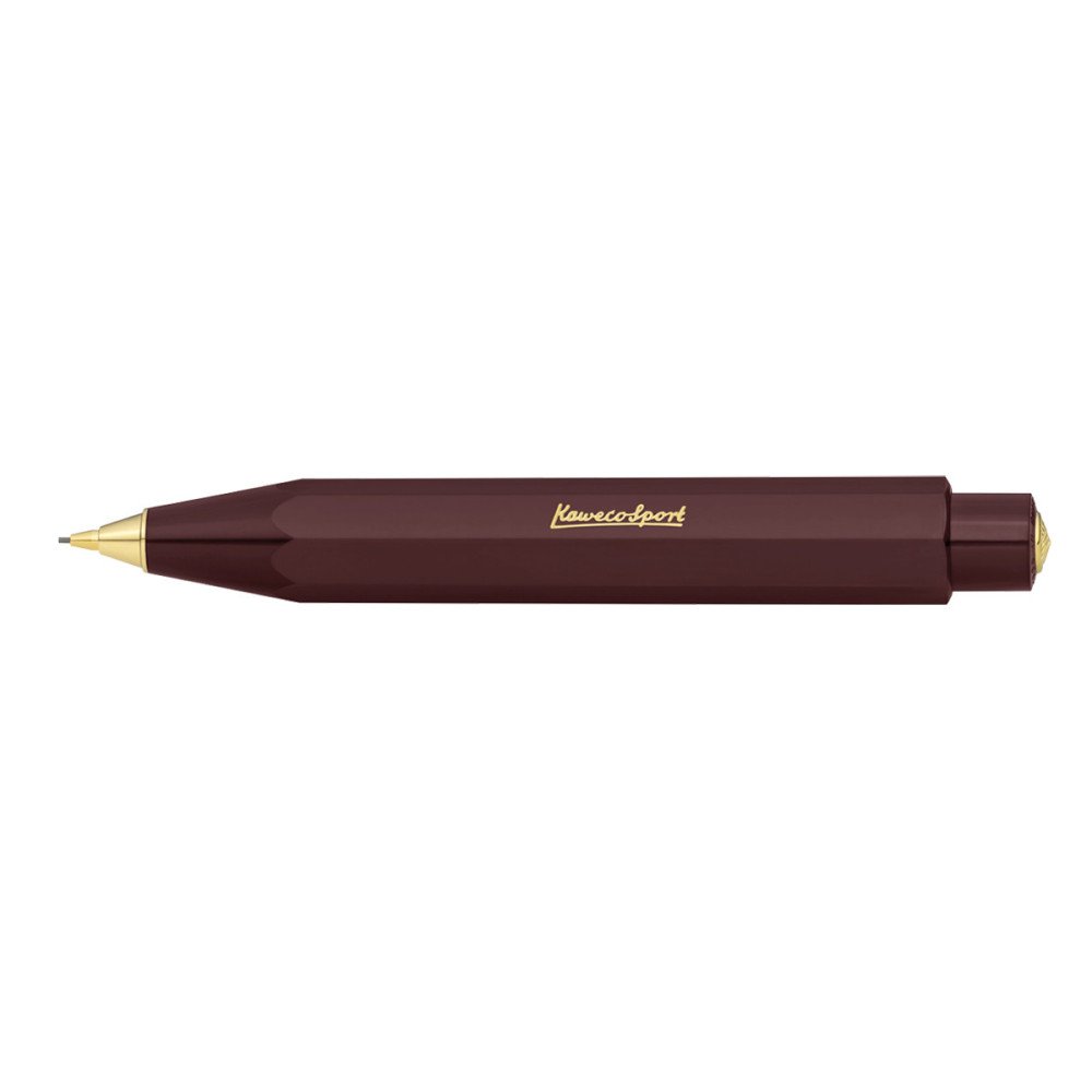 Mechanical pencil Classic Sport - Kaweco - Bordeaux, 0,7 mm