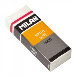 Gumka ołówkowa Extra Soft - Milan - biała