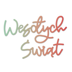 Wykrojnik - DpCraft - Wesołych Świąt