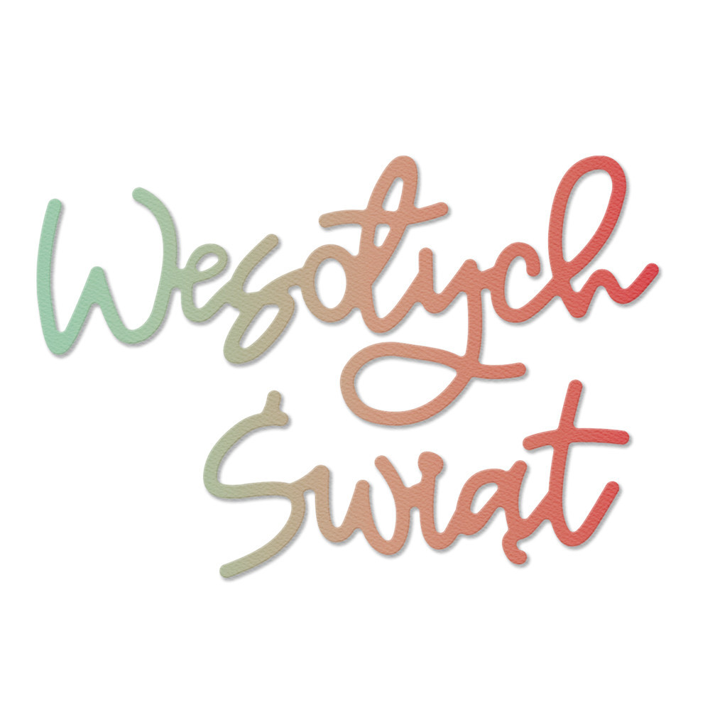 Wykrojnik - DpCraft - Wesołych Świąt