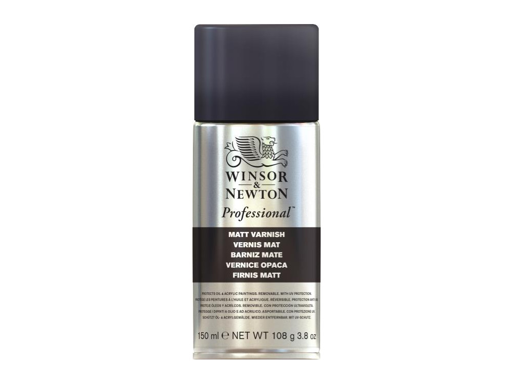Werniks w sprayu Professional Varnish - Winsor & Newton - matowy, 150 ml