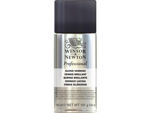 Professional spray Varnish - Winsor & Newton - glossy, 150 ml