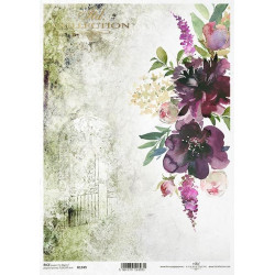 Decoupage paper A4 - ITD Collection - rice, R1749