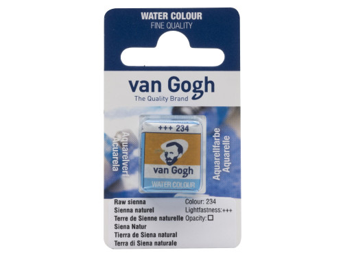 Watercolor pan paint - Van Gogh - 234 Raw Sienna