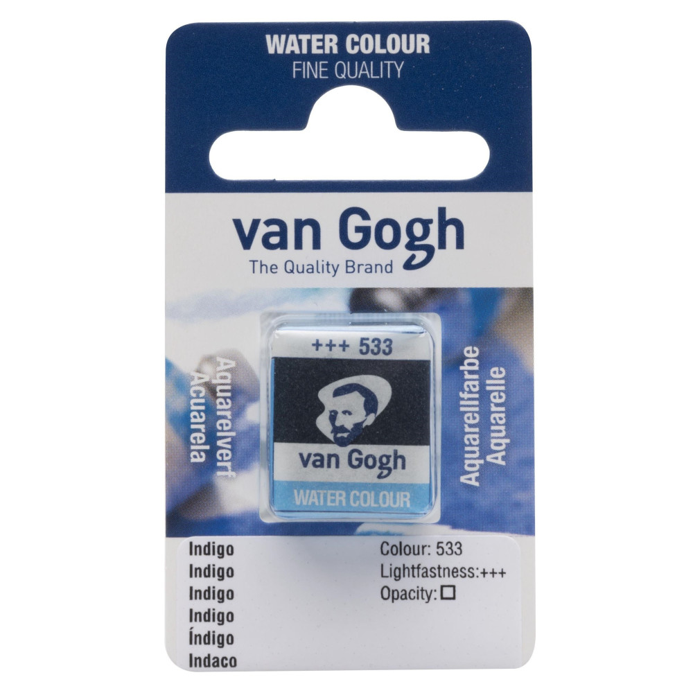 Watercolor pan paint - Van Gogh - Indigo