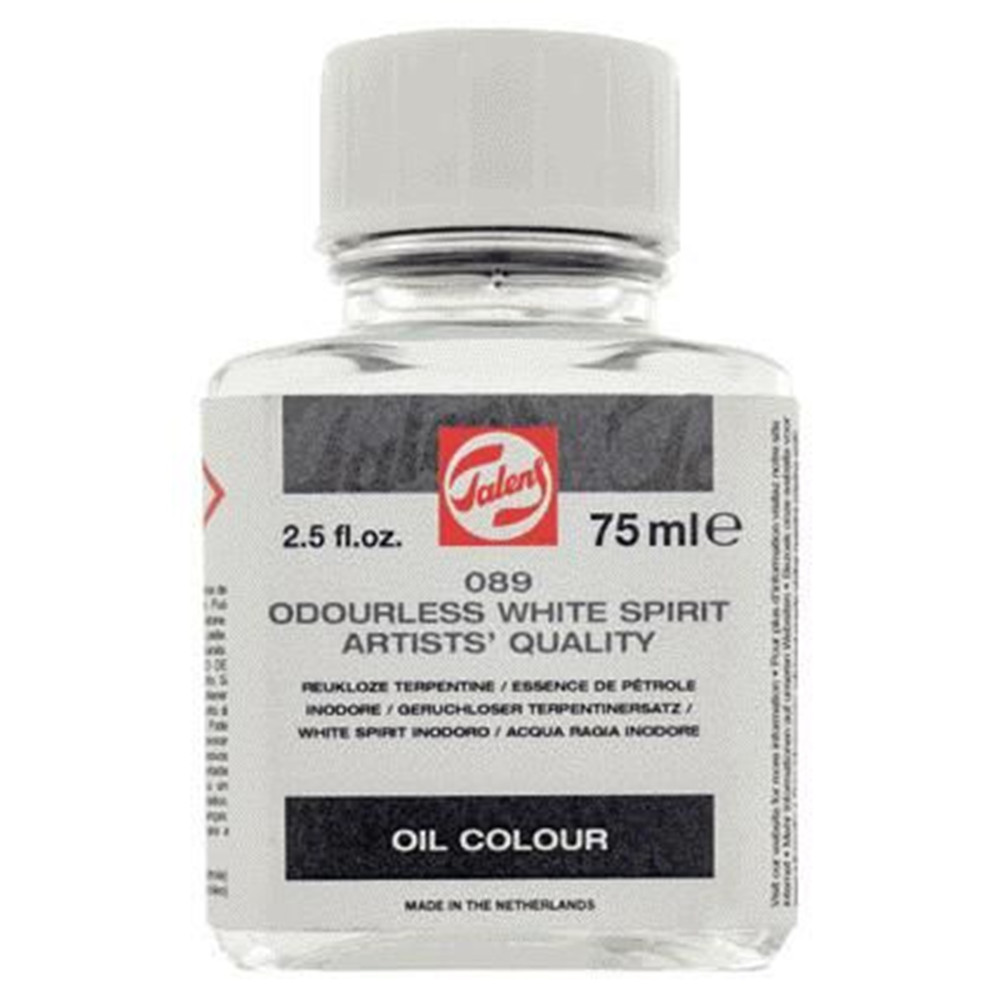 Spirytus bezzapachowy do farb olejnych - Talens - 75 ml