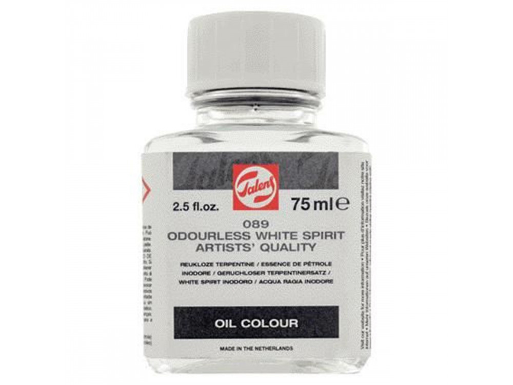 Spirytus bezzapachowy do farb olejnych - Talens - 75 ml