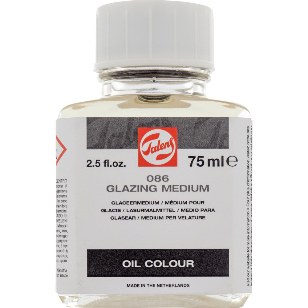Medium szklące do farb olejnych - Talens - 75 ml