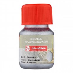 Farba metaliczna - Talens Art Creation - Lead Grey, 30 ml