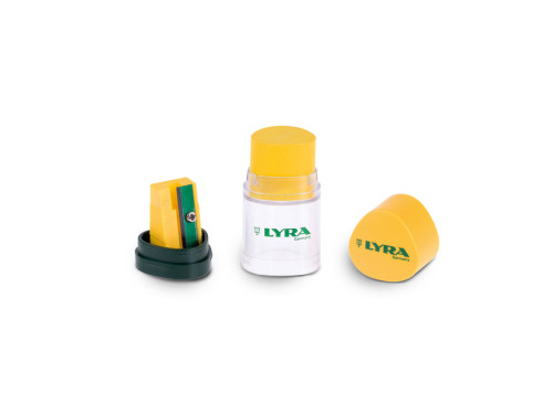 Sharpener with container and eraser Temagraph Duo - Lyra