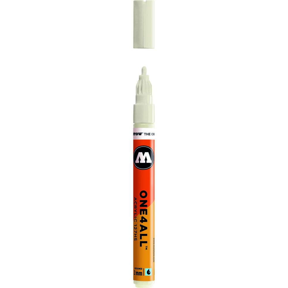 One4All acrylic marker - Molotow - Nature White, 2 mm
