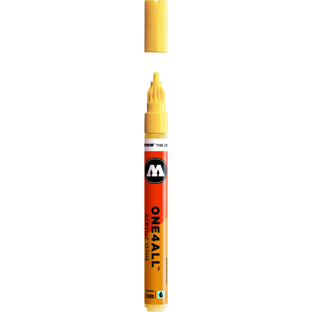 One4All acrylic marker - Molotow - Vanilla Pastel, 2 mm