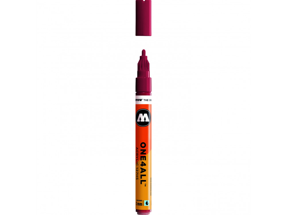 Marker akrylowy One4All - Molotow - Burgundy, 2 mm