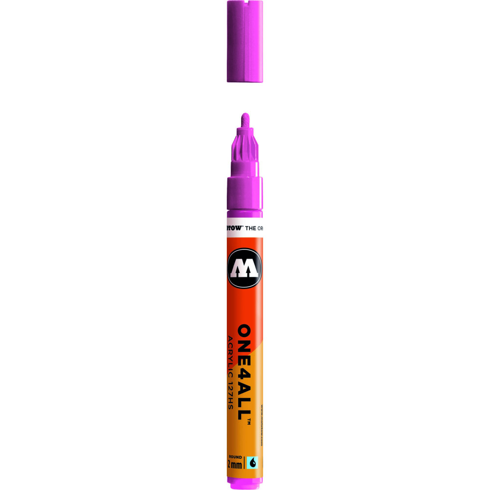 Marker akrylowy One4All - Molotow - Fuchsia Pink, 2 mm