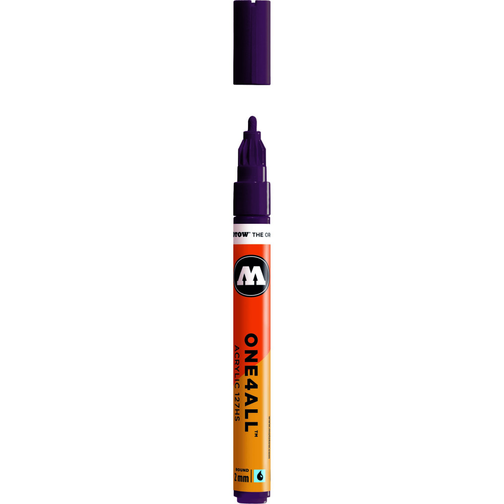 Marker akrylowy One4All - Molotow - Purple Violet, 2 mm