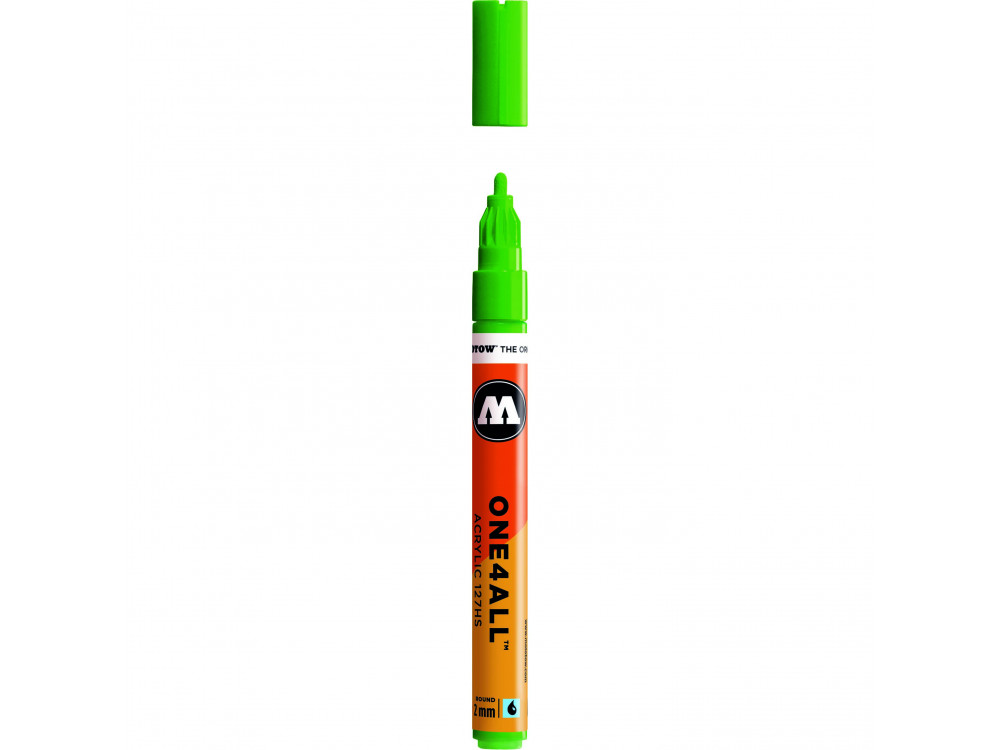 One4All acrylic marker - Molotow - Kacao Universes Green, 2 mm