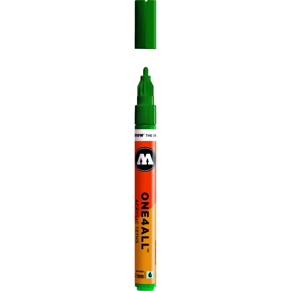 Marker akrylowy One4All - Molotow - Mister Green, 2 mm