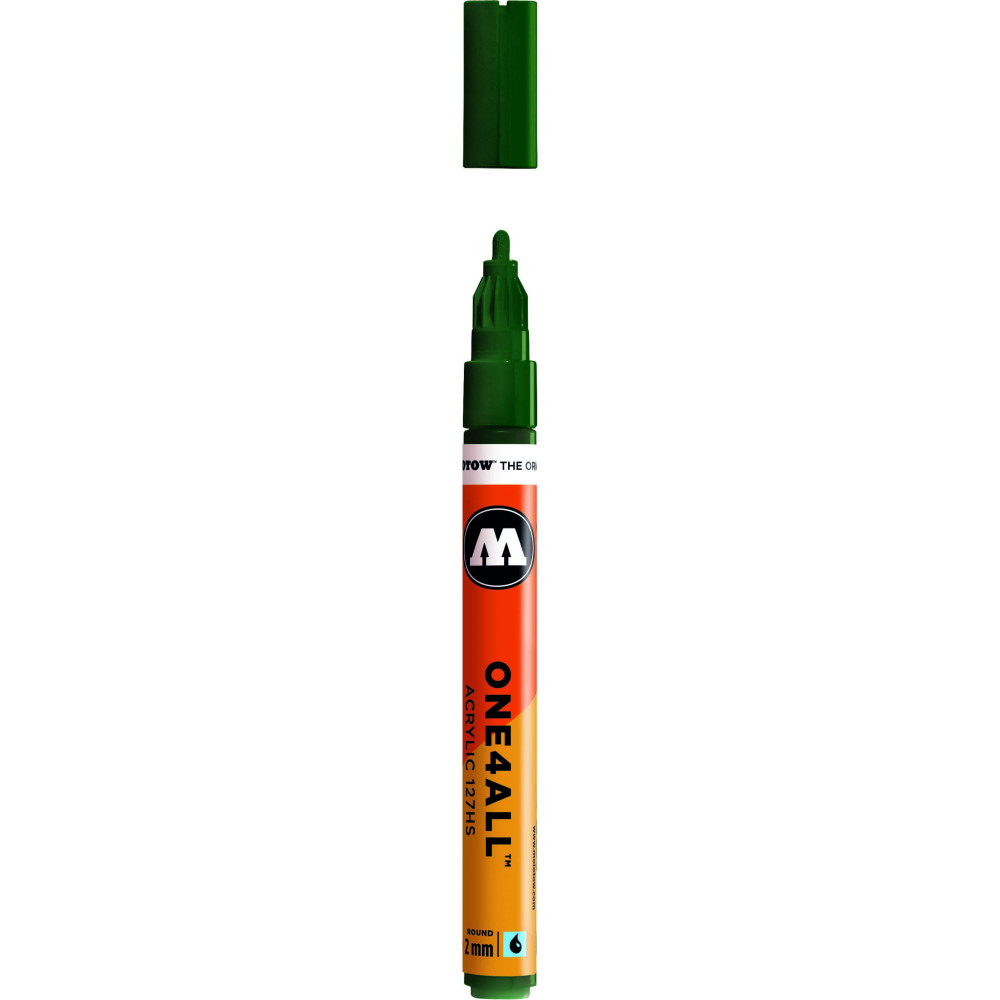 Marker akrylowy One4All - Molotow - Future Green, 2 mm