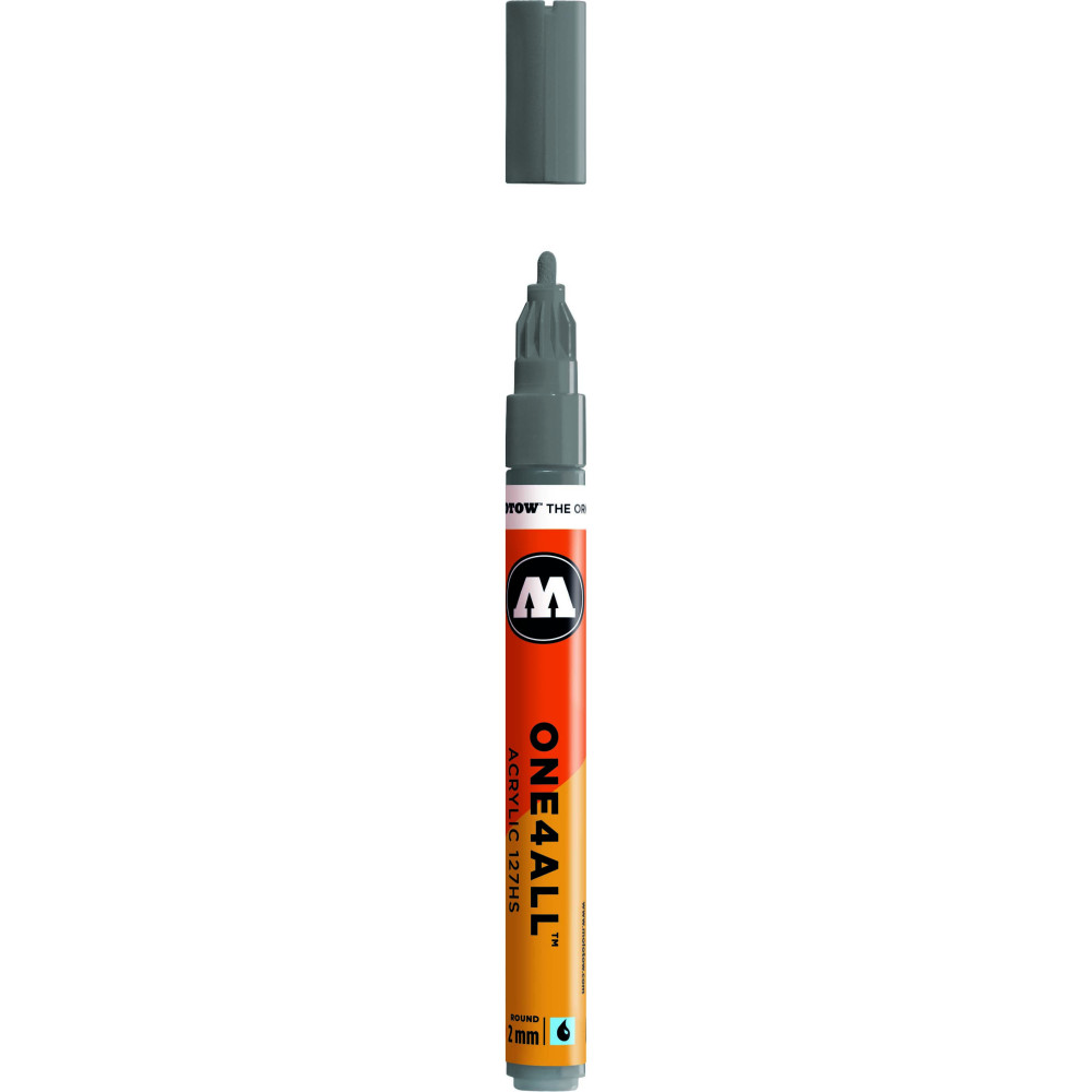 One4All acrylic marker - Molotow - Grey Blue Dark, 2 mm