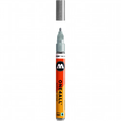 One4All acrylic marker - Molotow - Metallic Silver, 2 mm