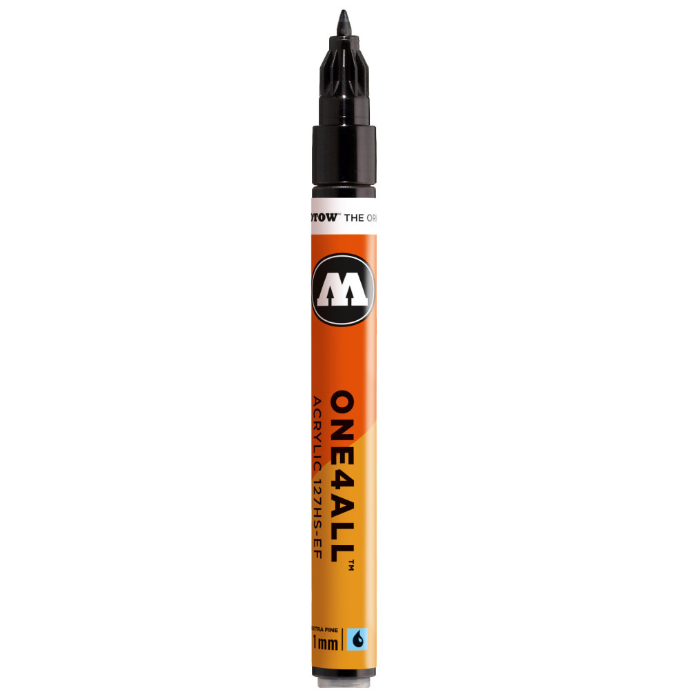 Marker akrylowy One4All - Molotow - Black, 1 mm