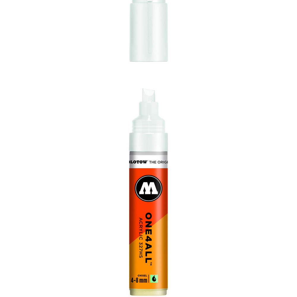 Marker akrylowy One4All - Molotow - Signal White, 4-8 mm