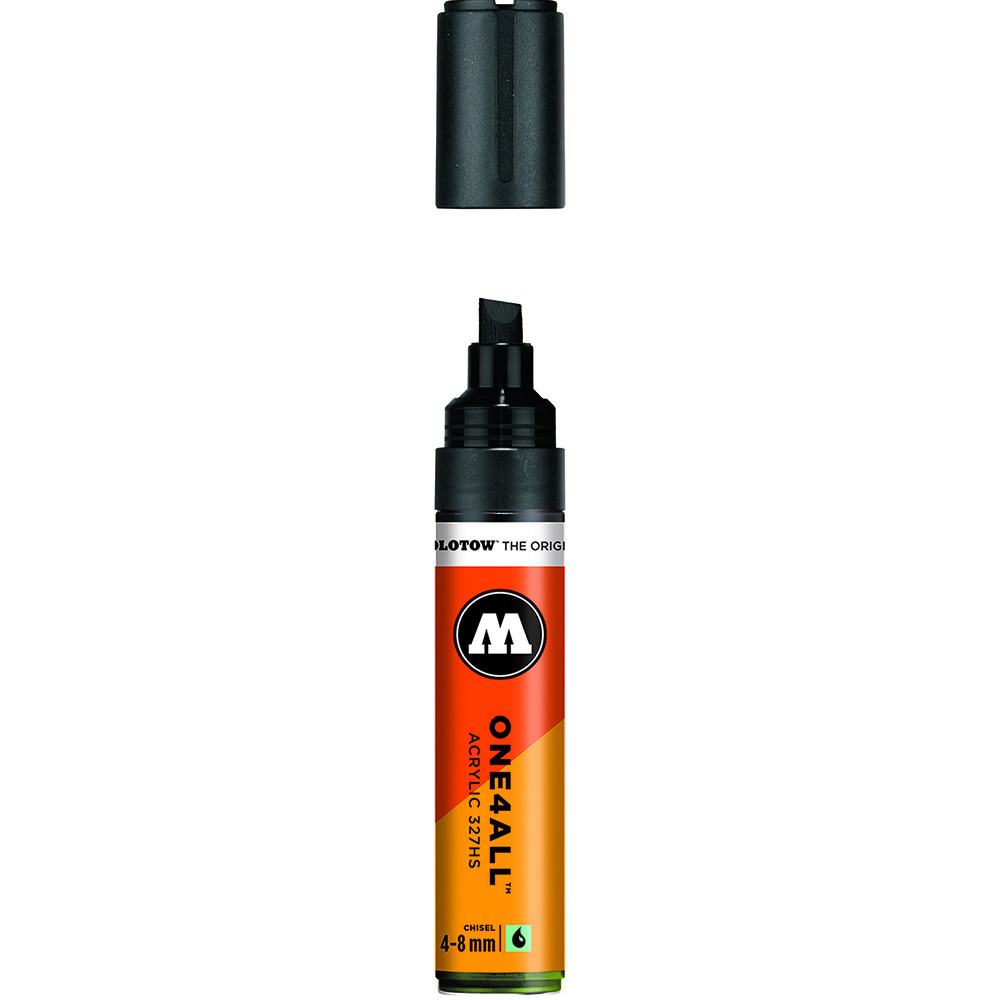 Marker akrylowy One4All - Molotow - Signal Black, 4-8 mm