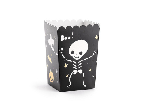 Decorative popcorn boxes - Boo!, 6 pcs.