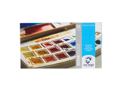 Watercolor paints pocket box - Van Gogh - 24 colors