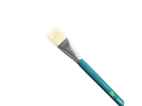 Flat, natural bristle brush - Talens - oil and acrylics, size 24