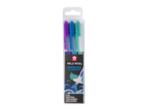 Set of Gelly Roll pen set - Sakura - Moonlight Ocean, 3 pcs.