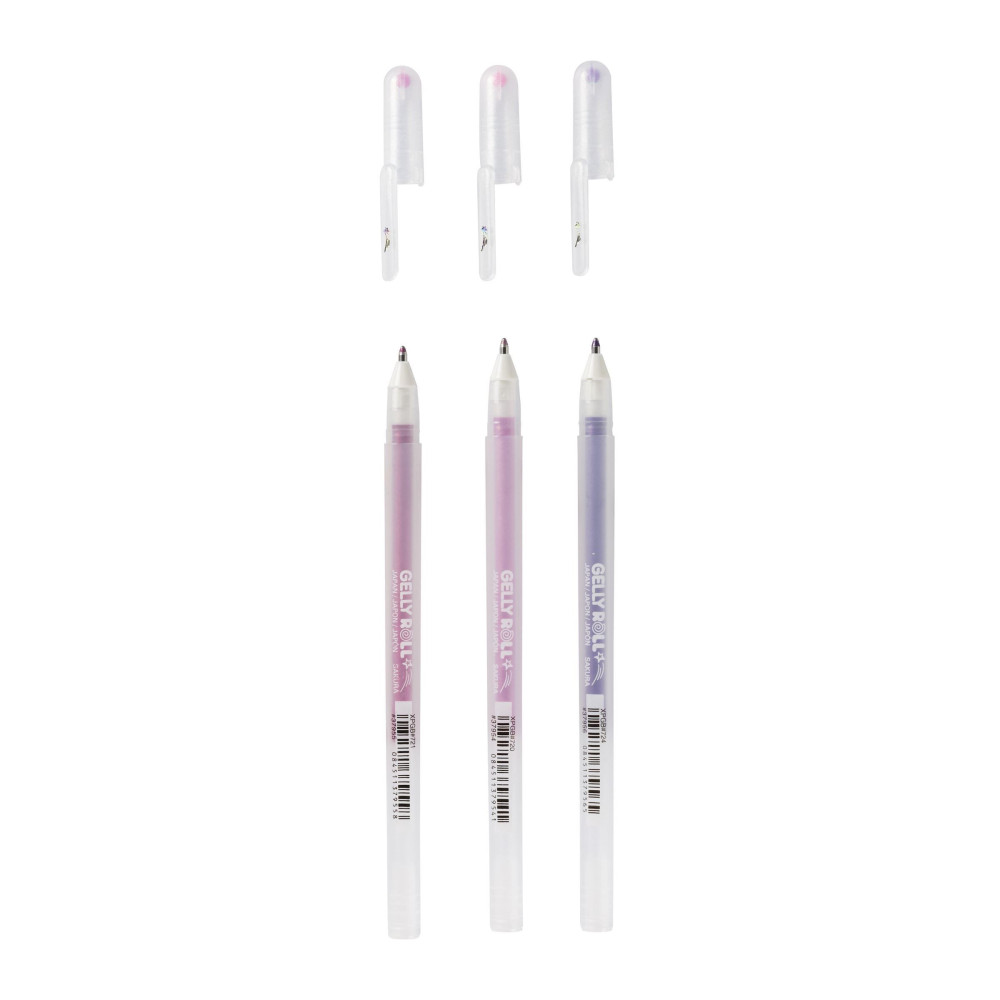 Zestaw długopisów żelowych Gelly Roll - Sakura - Stardust Sweets, 3 szt.
