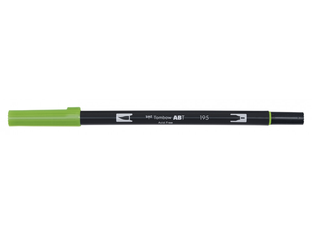 Pisak dwustronny Dual Brush Pen - Tombow - Light Green
