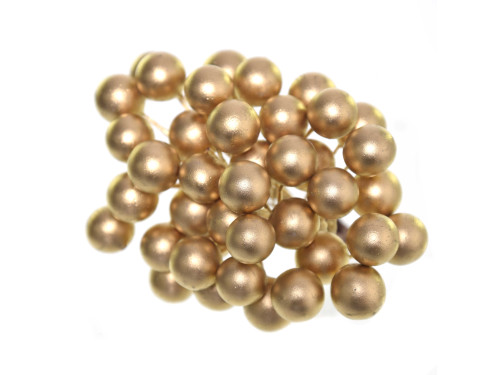 Rowan twig - gold, 40 pcs.