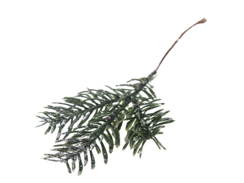 Twig with artificial snow - 19 cm