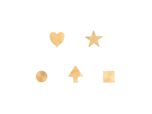 Pyrography stamps set - Rico Design - 5 pcs.