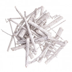 Natural twigs - DpCraft - white, 6 cm, 30 g