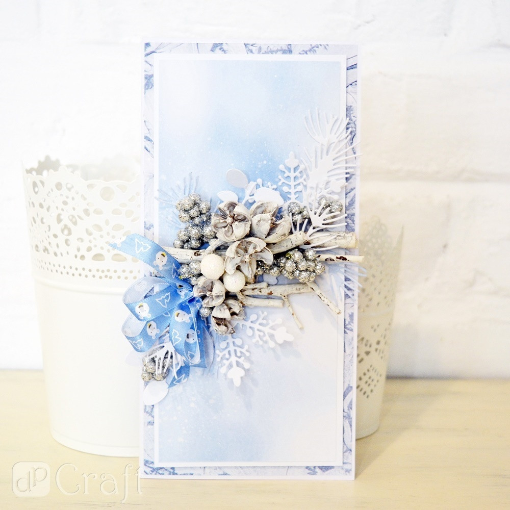 Frosted berries - DpCraft - white, 2 bundles